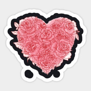 Valentine Heart Sticker